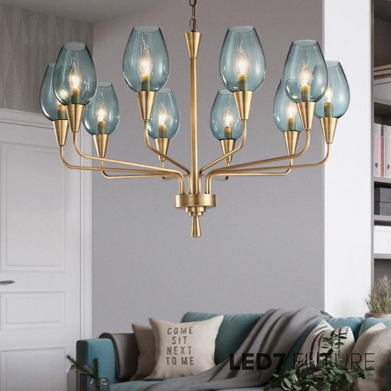 Loft Industry Modern - Sunrise Chandelier